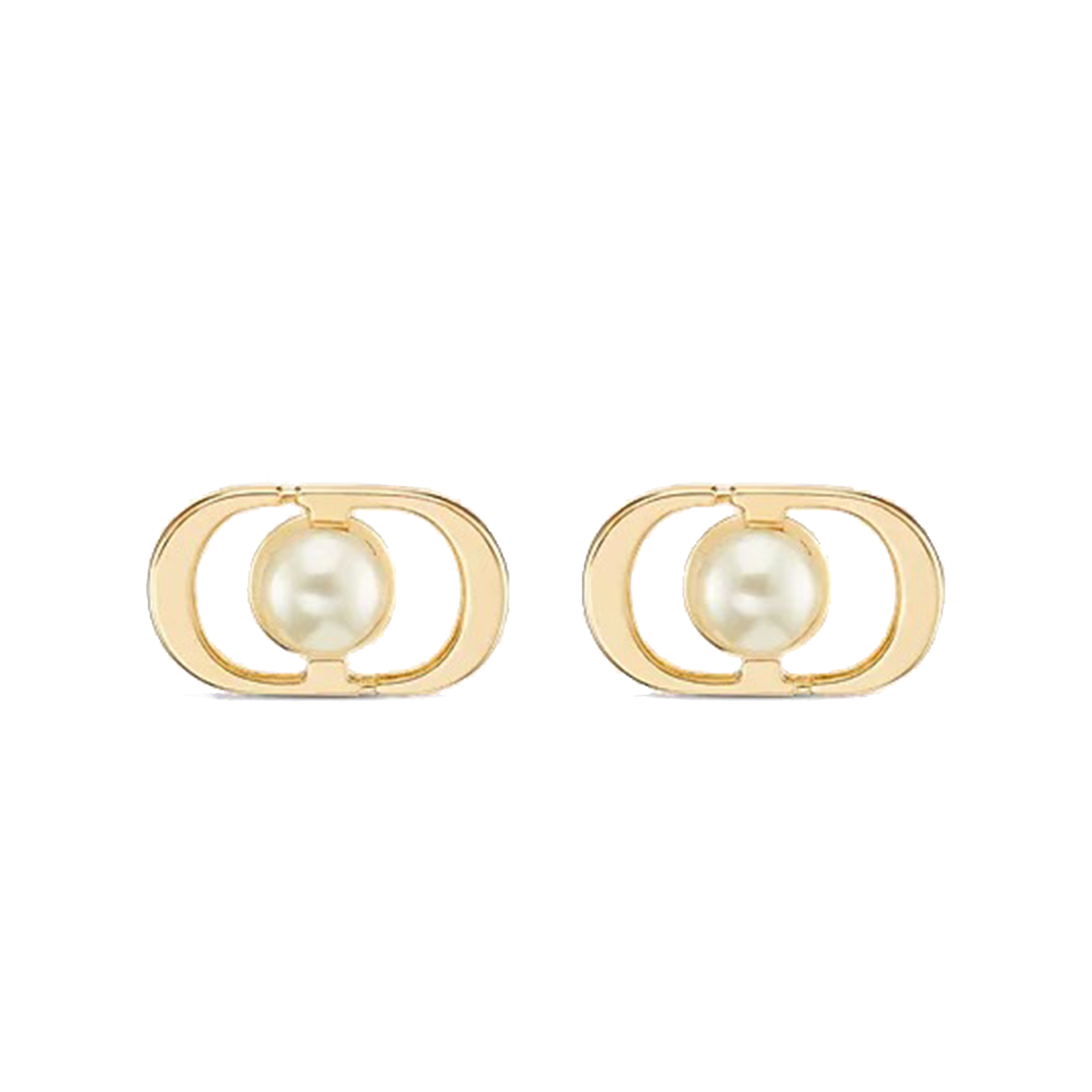 DIOR PETIT CD JOLIE MINI STUD EARRINGS E3170WOMRS_D301